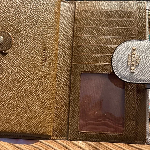 Coach Gray Wristlet Wallet - Picture 4 of 6